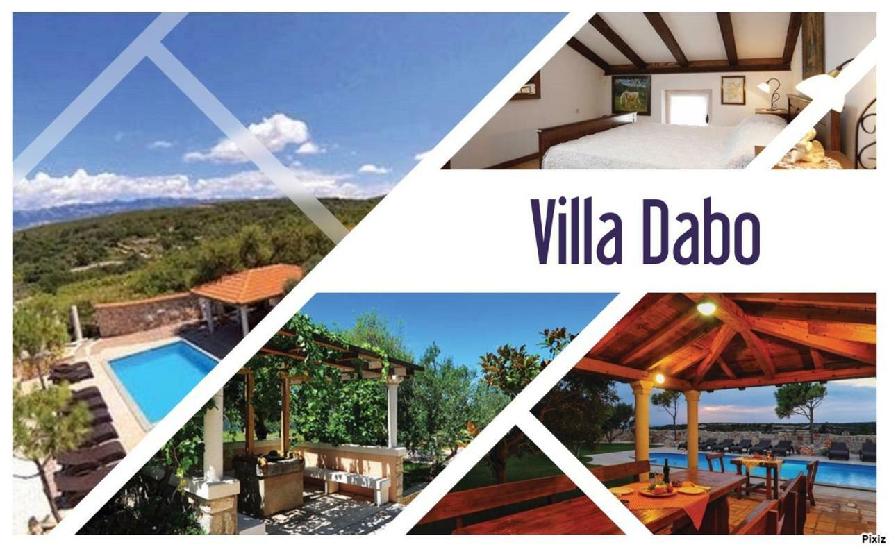 Villa Dabo Novalja Exterior foto
